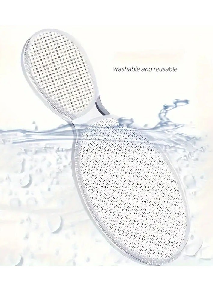 Goolsky Nano Glass Foot File - Dual-Sided Exfoliator, Smooth Feet and Nail Shaping Tool, Professional Pedicure Callus Remover, Unscented, No Electricity or Battery Required, Washable and Reusable - Image 3