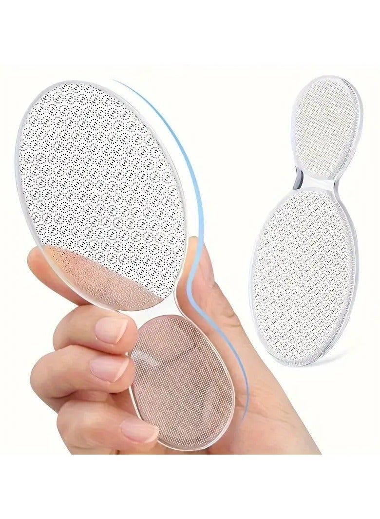 Goolsky Nano Glass Foot File - Dual-Sided Exfoliator, Smooth Feet and Nail Shaping Tool, Professional Pedicure Callus Remover, Unscented, No Electricity or Battery Required, Washable and Reusable - Image 5