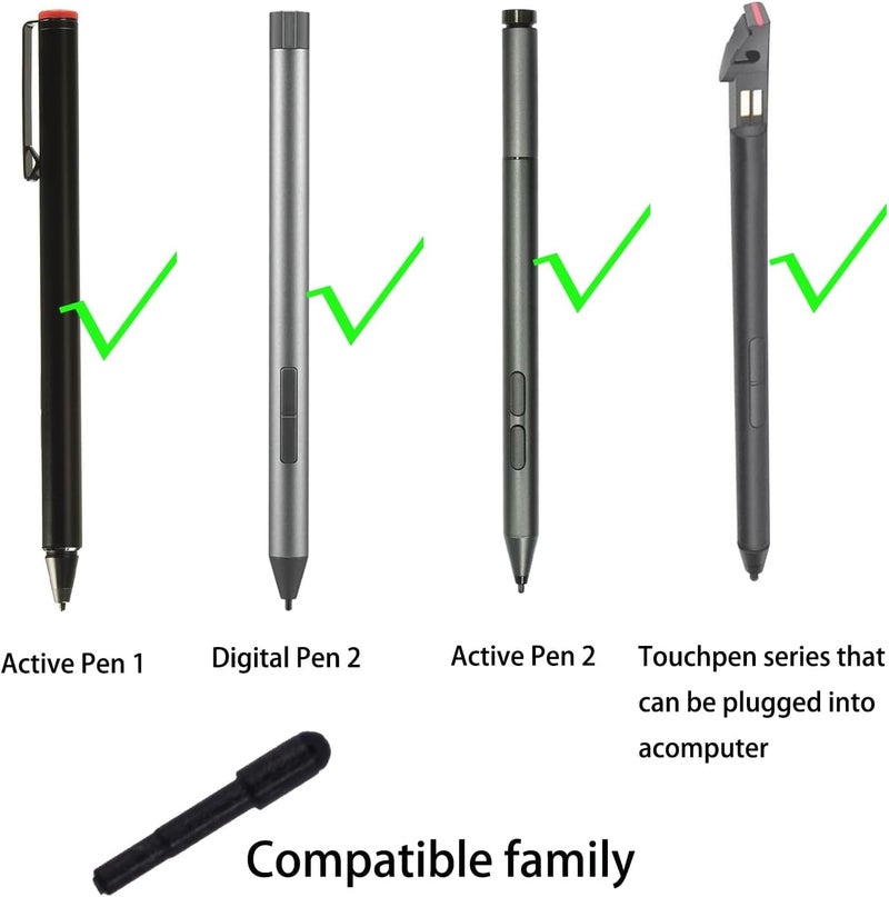TALTAW Replacement Nibs for Lenovo Active Pen/Active Pen 2/Digital Pen 2 Stylus Pen Tips, for Yoga 260/370/X380/L380/390/300e/ X1 Yoga, for Lenovo Touch Pen That can be plugged into a Computer (1PCS) - Image 3