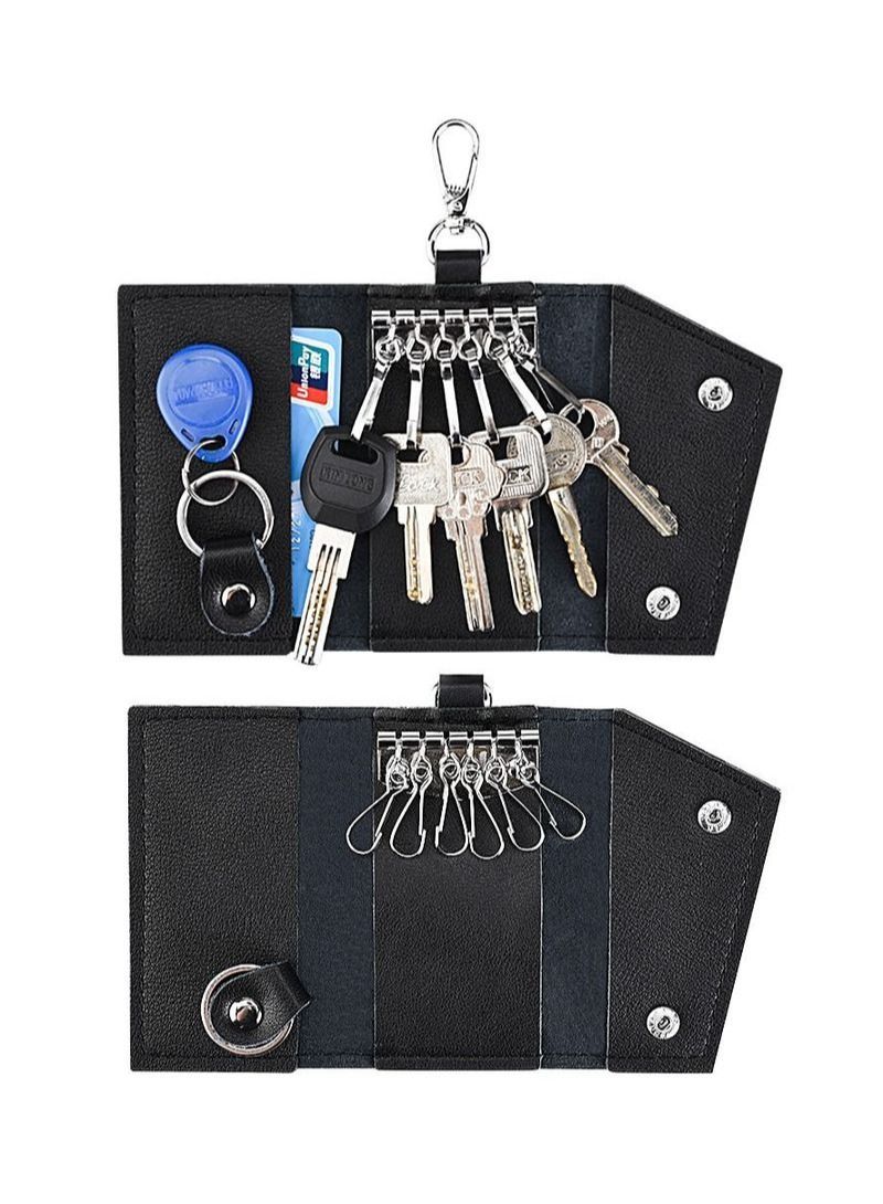 NIBEMINENT 2Pcs Leather Key Case - Image 3