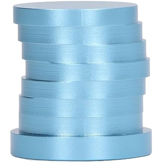 TUWEI Stress Relief Toy S Shape Toy Exquisite Aluminum Alloy Portable Flexible Fun for Office for Adults (Blue) - Image 1