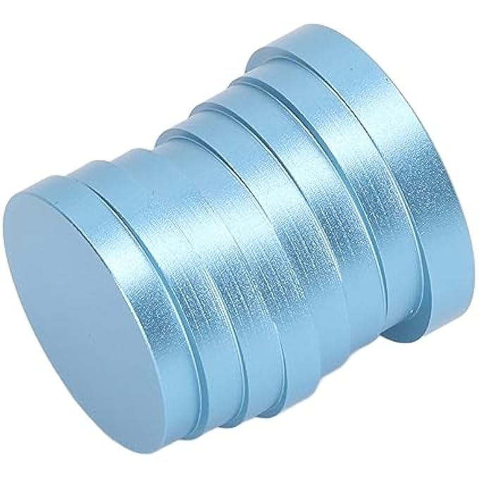 TUWEI Stress Relief Toy S Shape Toy Exquisite Aluminum Alloy Portable Flexible Fun for Office for Adults (Blue) - Image 2