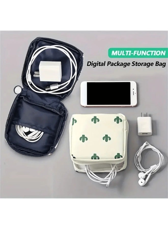 Portable Period Sanitary Pad And Baby Diaper Storage Bag 13 x 13 cm - Image 2