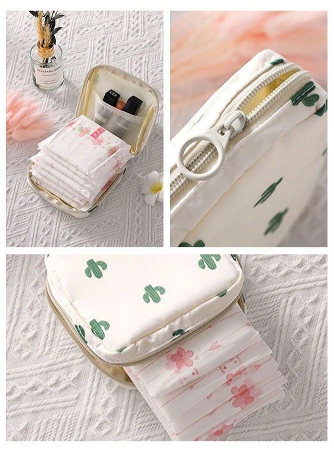 Portable Period Sanitary Pad And Baby Diaper Storage Bag 13 x 13 cm - Image 4