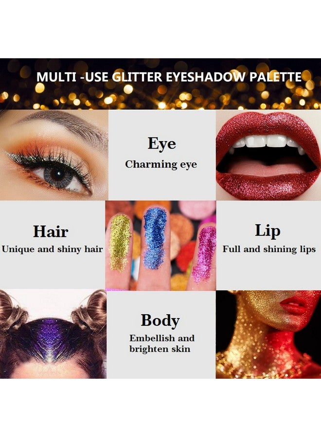 فيروني لوحة مكياج ظلال العيون اللامعة من فيروني برو، 35 لونًا، من مجموعة ظلال العيون بيجمنت ستيج (35 لونًا لامعًا) - Image 2