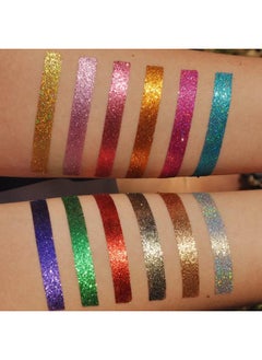 VERONNI VERONNI Pro 35 Color Glitter Shimmer Eyeshadow Makeup Palette Pigment Stage Make Up Eye Shadow Plattet (35 Glitter)  - Image 4