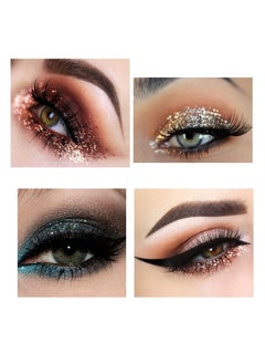 VERONNI VERONNI Pro 35 Color Glitter Shimmer Eyeshadow Makeup Palette Pigment Stage Make Up Eye Shadow Plattet (35 Glitter)  - Image 3