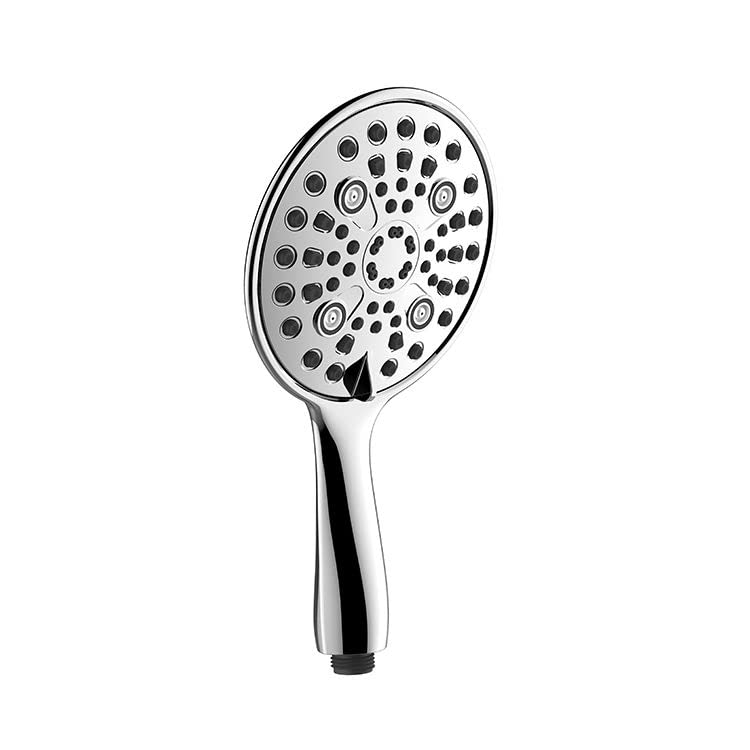 Aquieen Aquieen 6 Round 6 Function Water saving Mist Rain Shower Head Hand Shower with Tube Hook  - Image 3