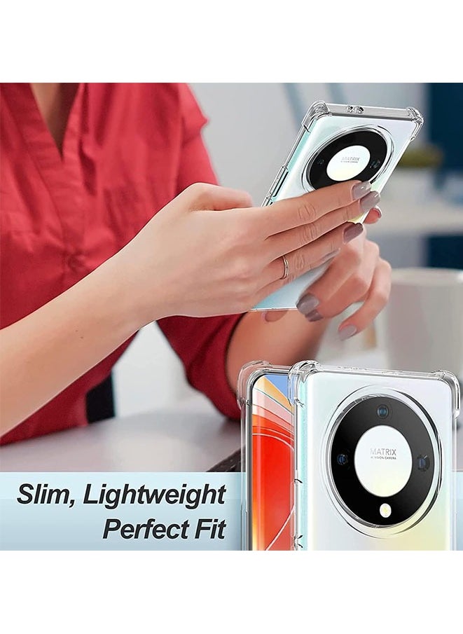 Muyixin - Case for Honor X9b 5G Clear Case with 4 Corners Shockproof Protection - Image 1