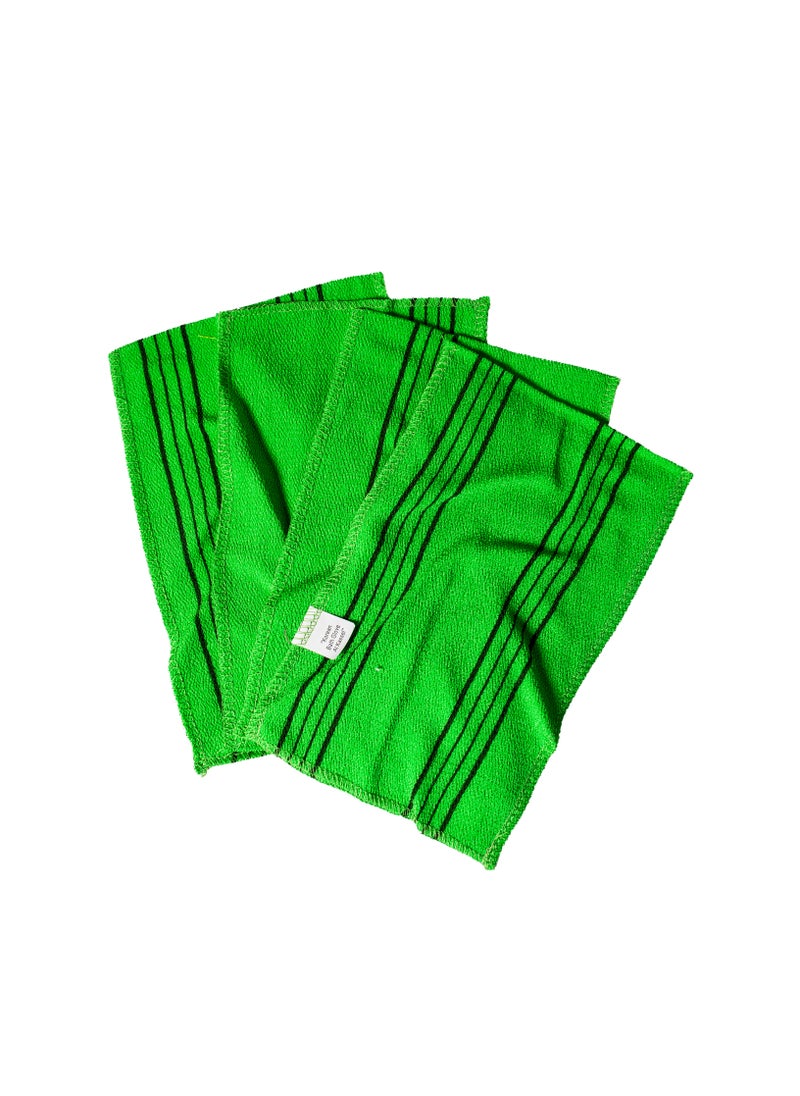 Morocanoil - Moroccanoil Korean Bath Gloves – Exfoliating Green, Silk-Towel Composite, Ideal for Skincare & Water Activation - Image 1