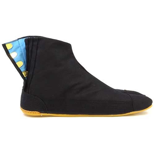 Rikio Ankle Ninja Boot Outdoor Tabi - AIR TABI FIT, 5 Clips - 28.0cm JP, Black - Image 3
