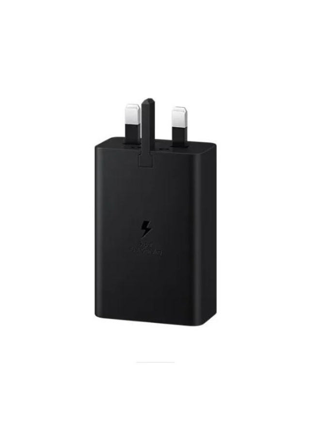 جوميلا شاحن USB C بقوة 65 واط لجهاز سامسونج جالاكسي S26 ألترا S26+ S25 ألترا لشحن فائق السرعة 3 منافذ لشاحن ل Lenovo/HP ل MacBook Pro Air لجهاز iPhone 17 16 15 Pro/iPad Pro كابل USB C بطول 3.28 قدم مضمن باللون الأسود - Image 4