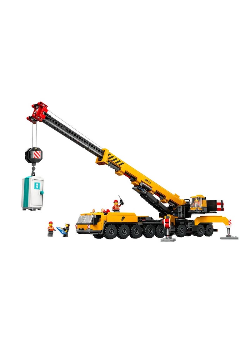 LEGO - City Yellow Mobile Construction Crane 1116 Pieces - 60409 - Image 2