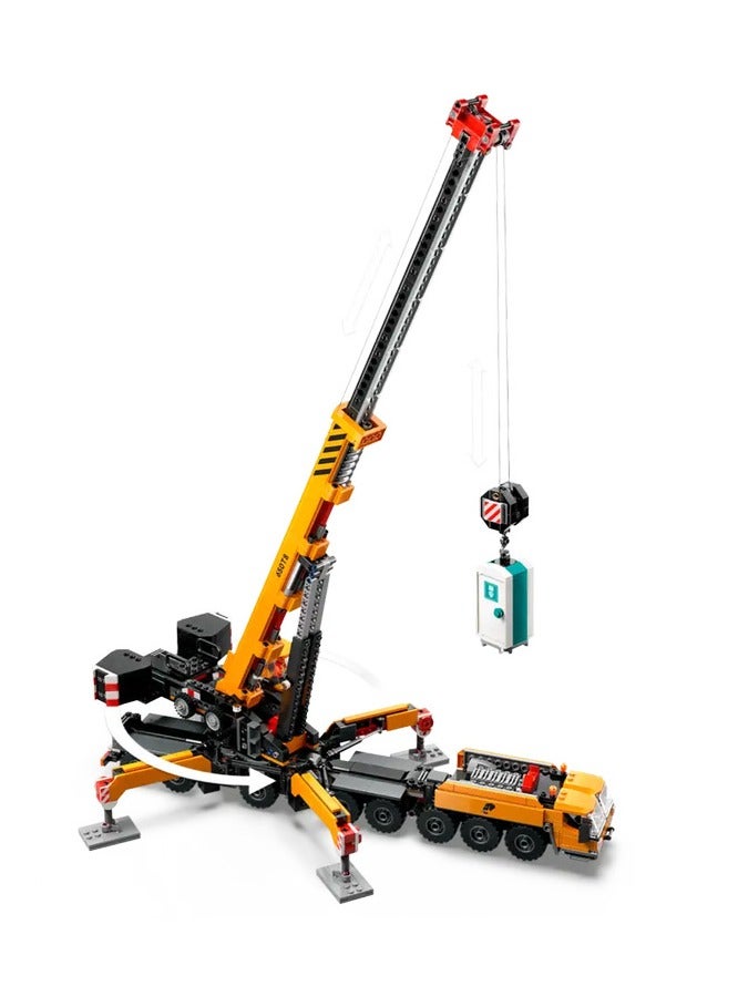 LEGO - City Yellow Mobile Construction Crane 1116 Pieces - 60409 - Image 4