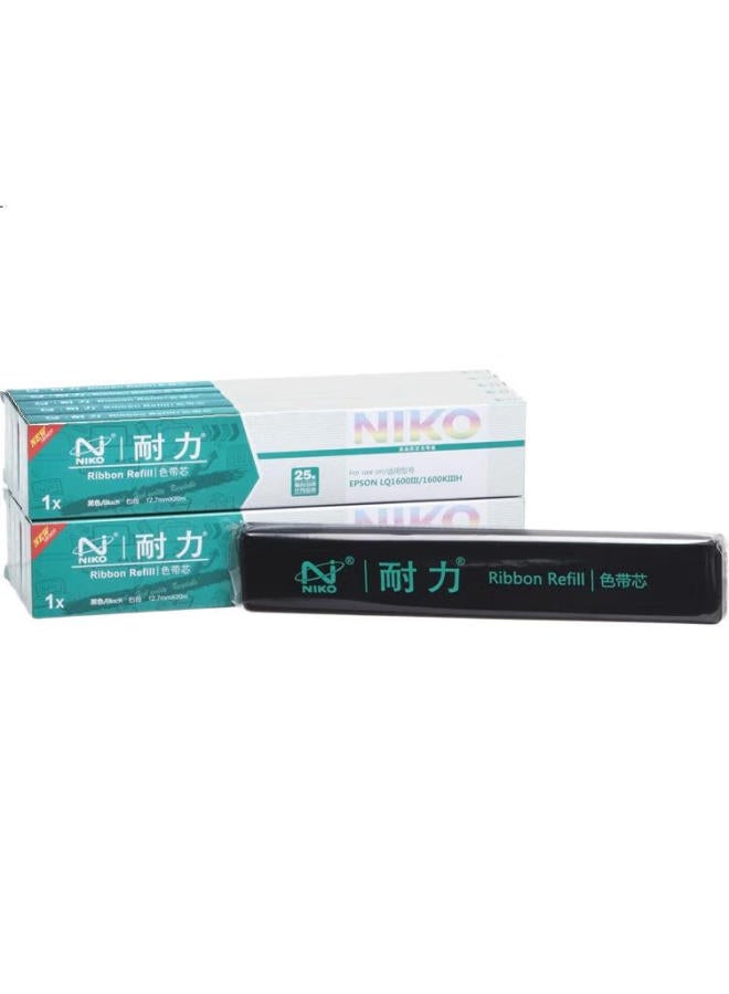 Niko (Niko) N Lq1600Kiii Black Ribbon Core (Pack Of 10) (Compatible With Epson Lq1900Kii/1900Kii+/1900Kiih/1600Kiiih) - Image 2