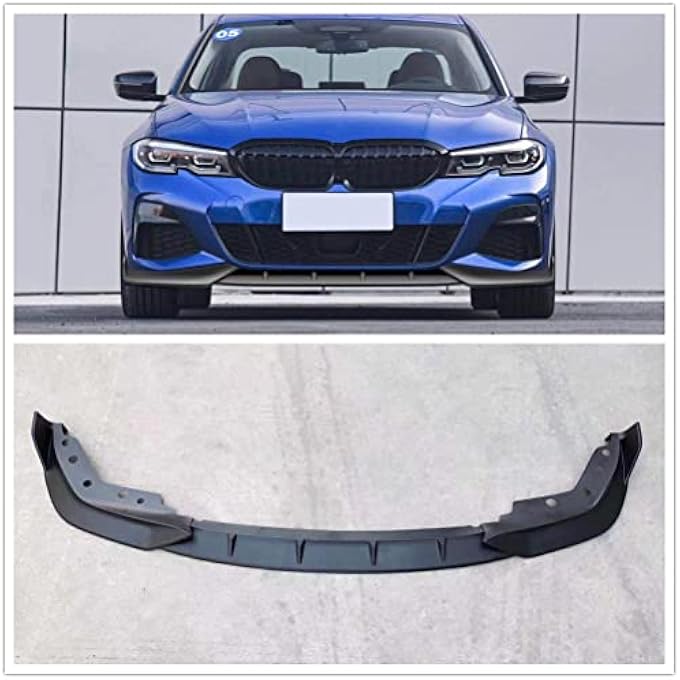 AUSMILA Front Bumper Body Kit Spoiler Splitter for BMW 3 Series G20 G21 G28 2019-2022 - Image 5