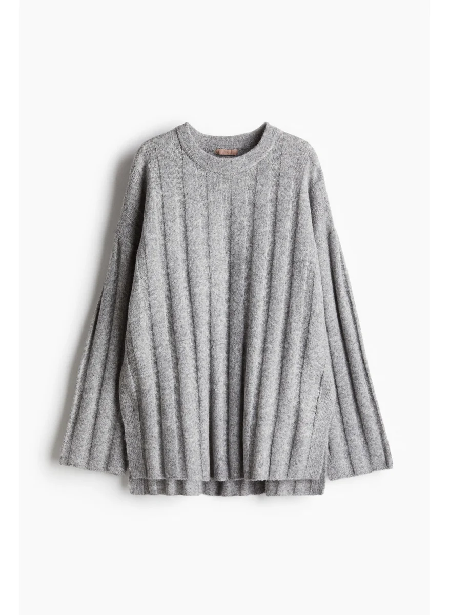 H&M Oversized Rib-Knit Jumper