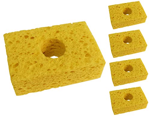 Thermaltronics SPG-5 Yellow, Soldering Sponge, (3.2" X 2.1") (5 Pack) - Image 4