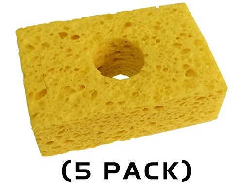 Thermaltronics SPG-5 Yellow, Soldering Sponge, (3.2" X 2.1") (5 Pack) - Image 5