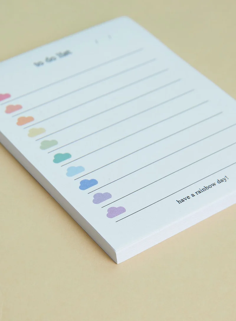 Pink Cactus Cloud Memo Pad