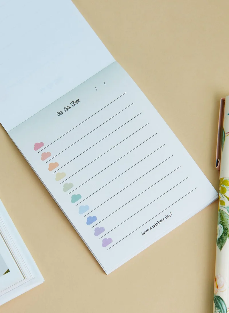 Pink Cactus Cloud Memo Pad