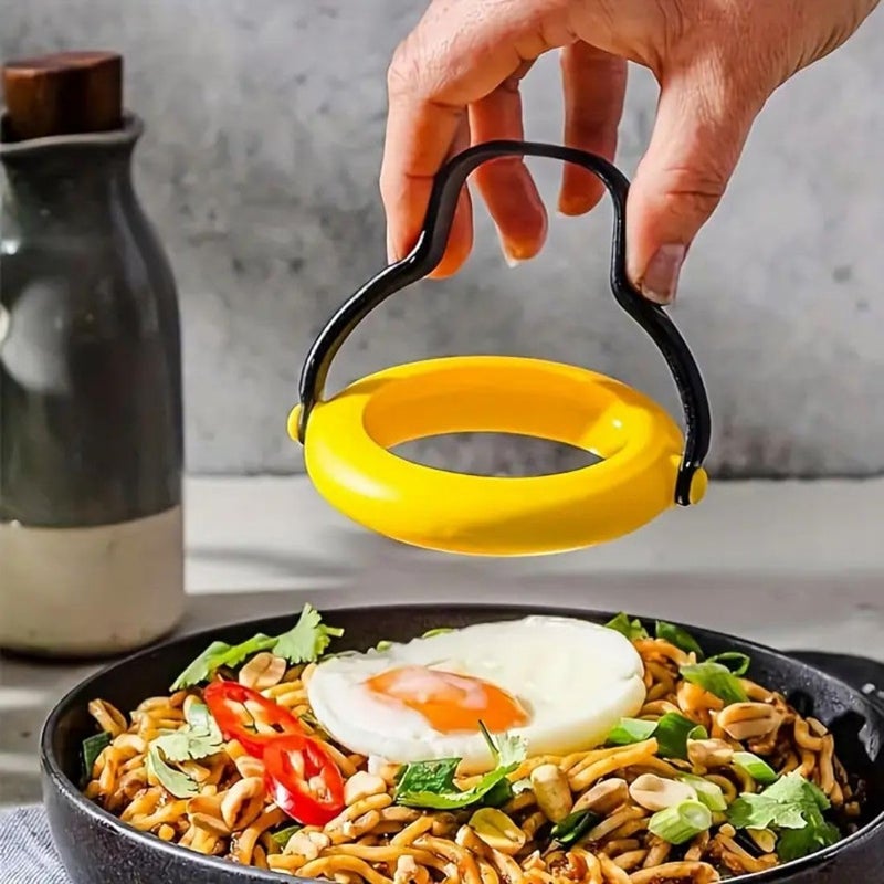 mriya MRIYA Silicone Fried Egg Rings Set, Round Mold for Pancakes, Breakfast Sandwich, Nonstick Egg Ring for Frying Eggs Kitchen Egg Fry Ring - Image 4