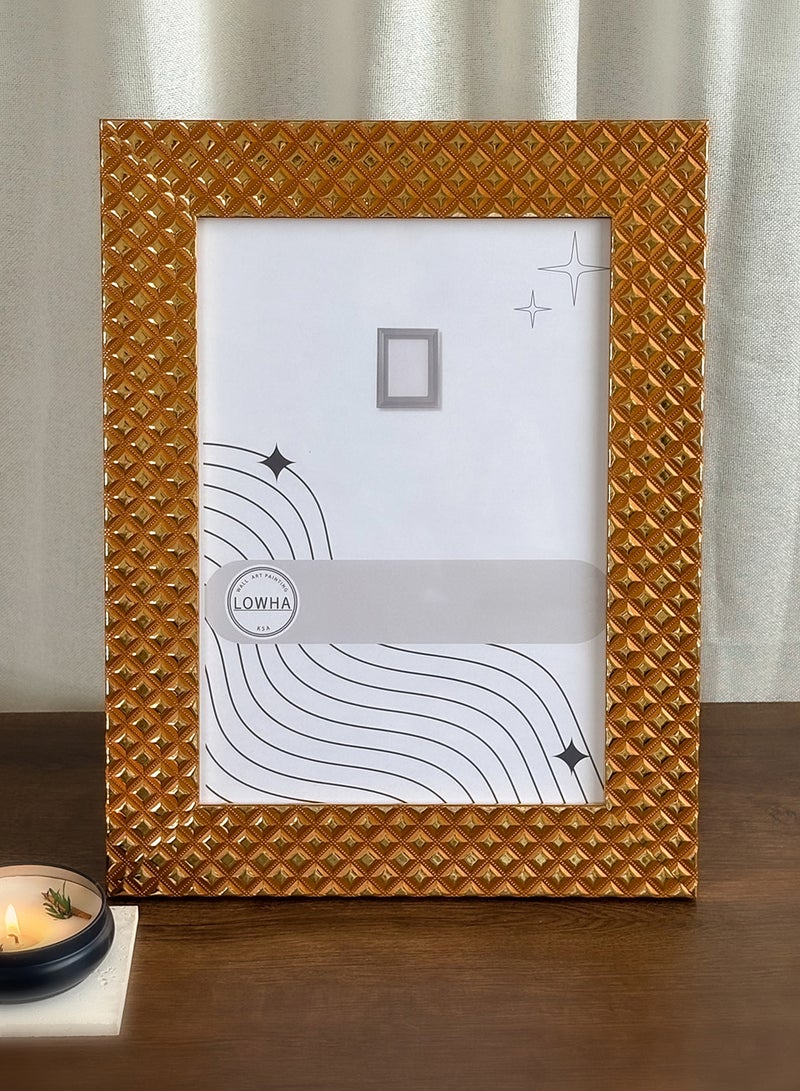 لوحة إطار صور طاولة مزخرف بظهر من خشب مضغوط مع حامل مدمج وواجهة أكريليك - Image 2