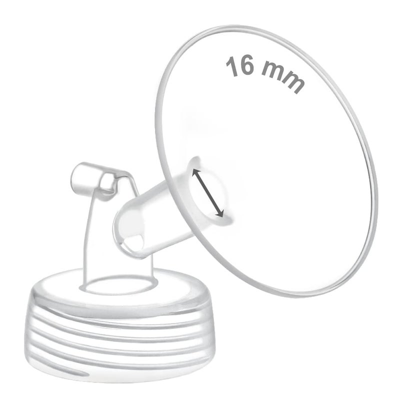 Maymom Pump Part Compatible with Spectra S1S2 Spectra 9 Plus Breastpump Incl Wide Mouth Flange One flange16mm Flange Not Original Spectra Flange Not Spectra Baby USA Parts