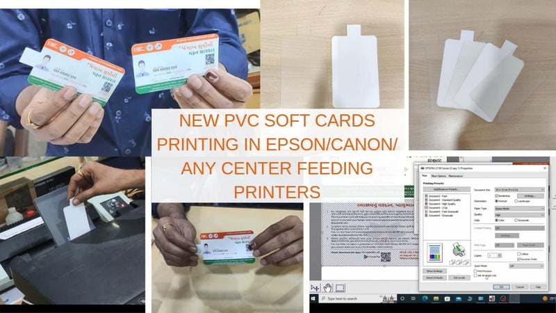 COMPUTER BAZAR بطاقة PVC Softcard Plus | بطاقة PVC لأي طابعة نفاثة للحبر | 54 مم × 86 مم بلس مع طلاء (080) - Image 5