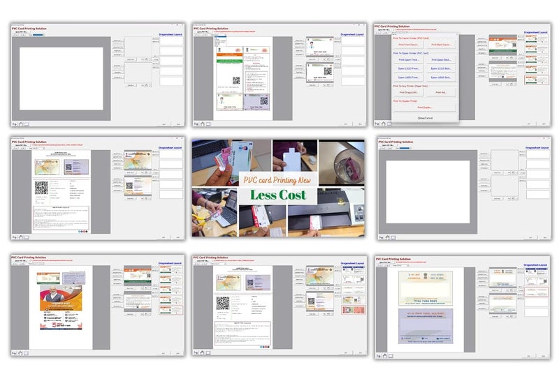 COMPUTER BAZAR بطاقة PVC Softcard Plus | بطاقة PVC لأي طابعة نفاثة للحبر | 54 مم × 86 مم بلس مع طلاء (080) - Image 2