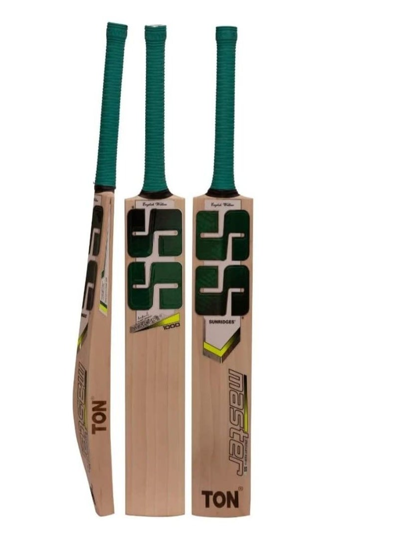 SS SS TON Master Range Master 1000 English Willow Cricket Bat - SH  - Image 1