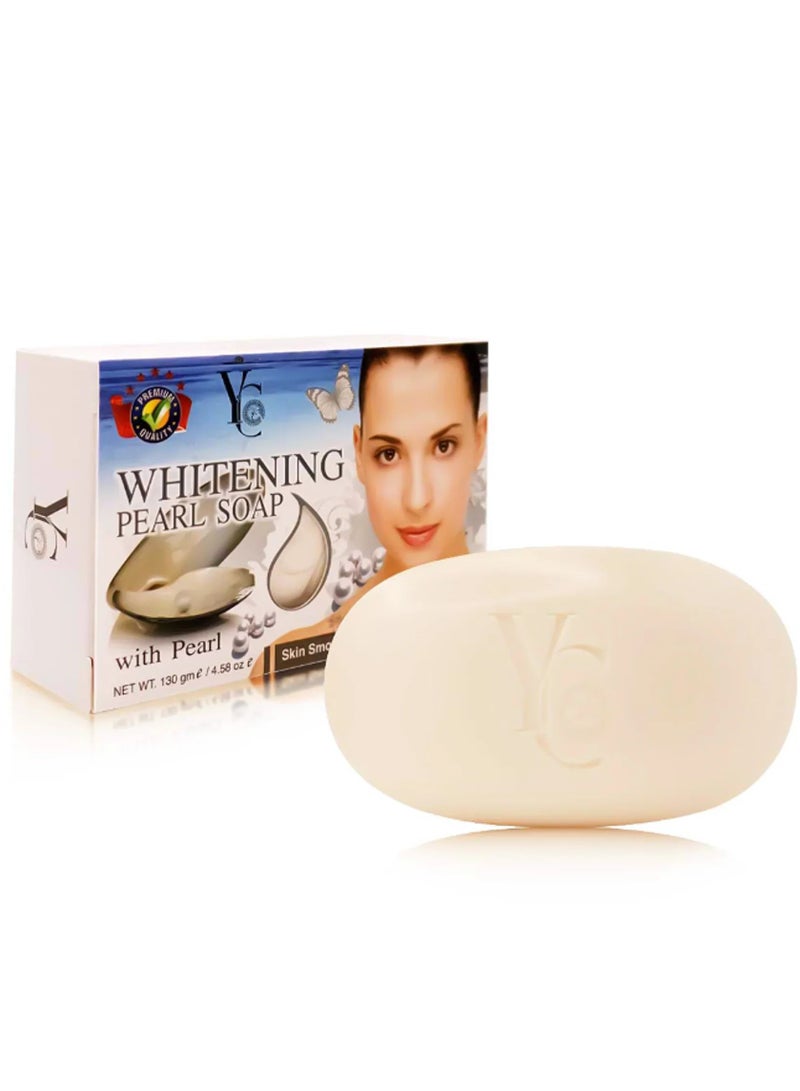YC Whitening Pearl Soap With Pearl 130 g - Image 1