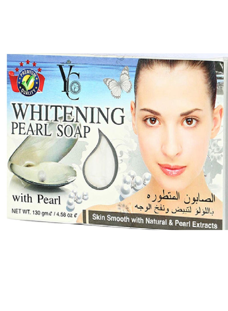 YC Whitening Pearl Soap With Pearl 130 g - Image 2
