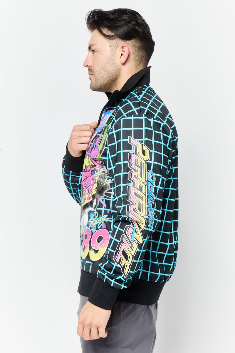 adidas Originals Men Sportswear  Fit Long Sleeve Outdoor Sweatshirt, Multicolor  - Image 2