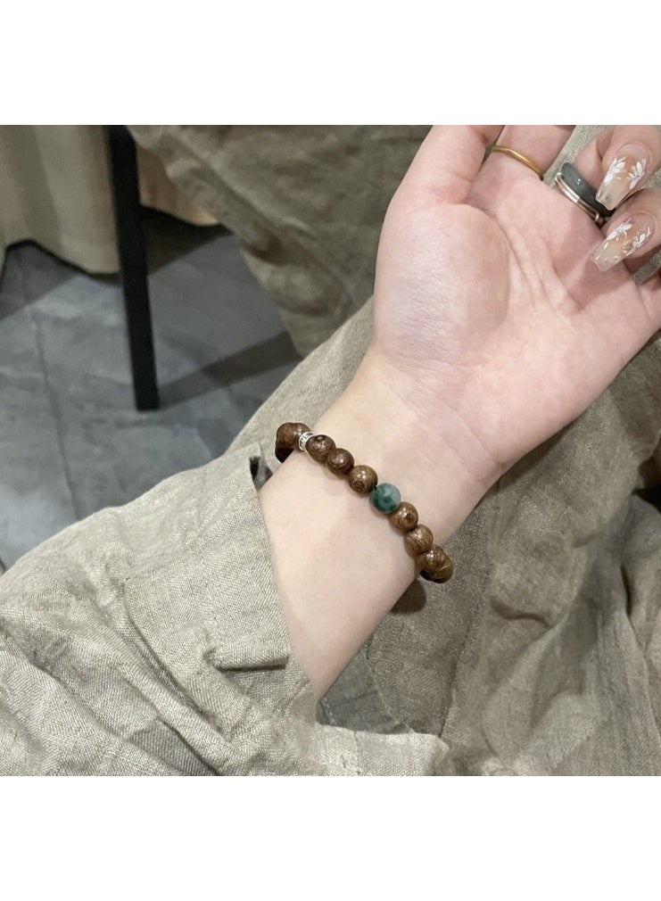 Natural Sandalwood Beaded Bracelet 8mm Gift For Women and Men - Image 2