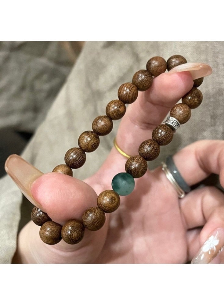 Natural Sandalwood Beaded Bracelet 8mm Gift For Women and Men - Image 1