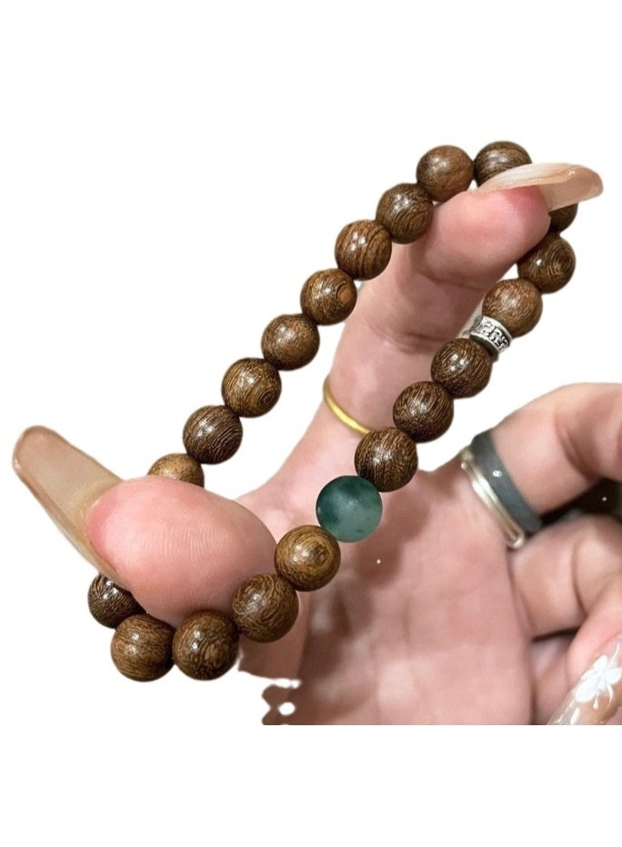 Natural Sandalwood Beaded Bracelet 8mm Gift For Women and Men - Image 4