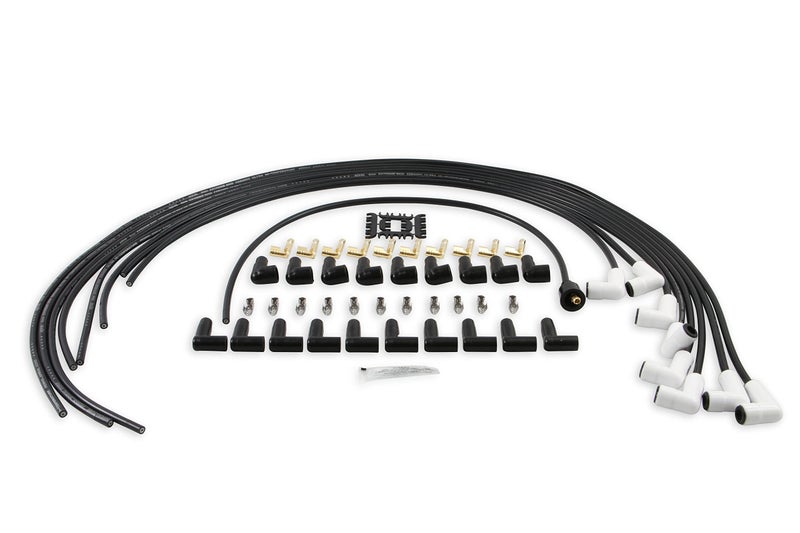 ACCEL 9001C Extreme 9000 Spark Plug Wire Set - Universal - 90 Degree White Ceramic Boots - Image 3