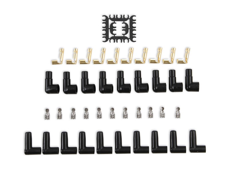 ACCEL 9001C Extreme 9000 Spark Plug Wire Set - Universal - 90 Degree White Ceramic Boots - Image 2