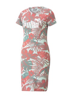 Essential Flower Power Aop T-Shirt Dress