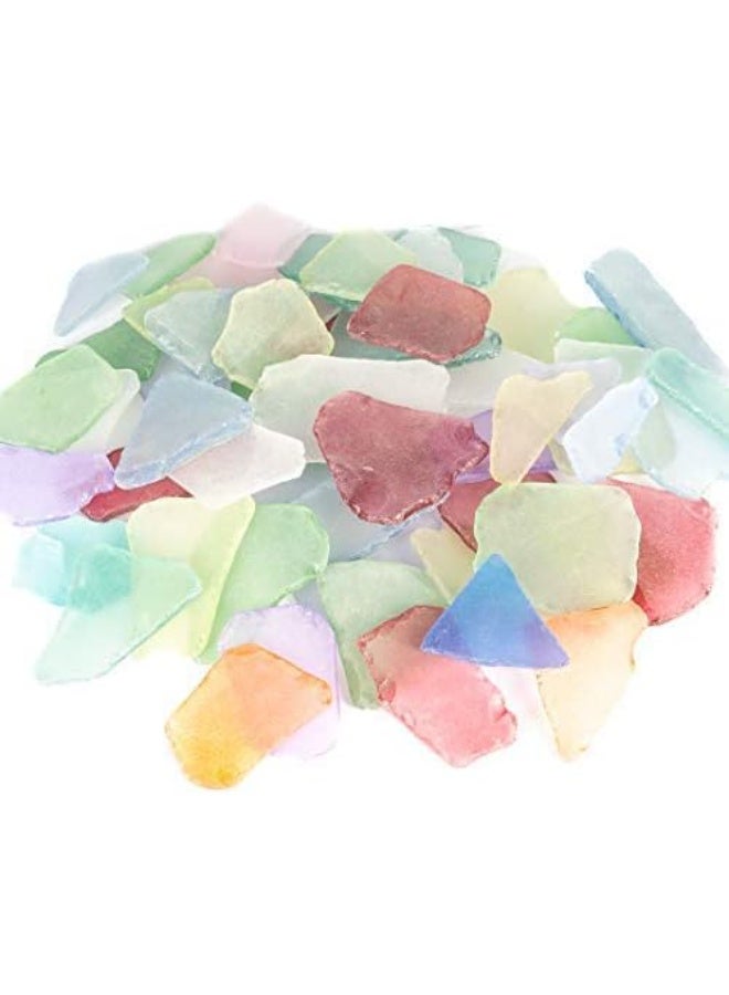 Nautical Crush Trading Sea Glass for Crafts â€“ 11oz Large Assorted Sea Glass Decor, Tumbled Seaglass, Seaglass for Crafts, Beachglass Decor, Nautical Vase Fillers, Coastal Art Supplies - Image 3