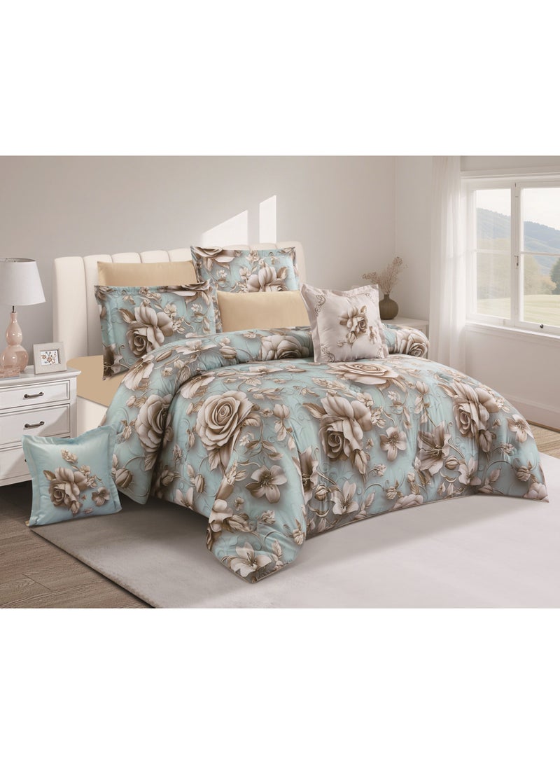 Hours HOURS double size comforter set, 8 pieces Sheila-02  - Image 3
