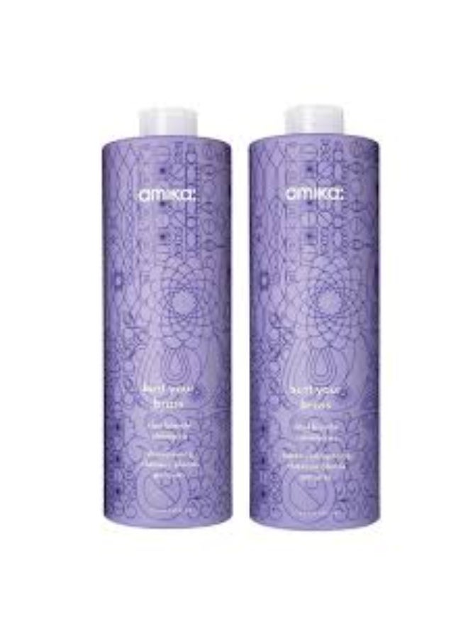 Amika The Bust Your Brass Shampoo & Condtioner Bundle - Image 2
