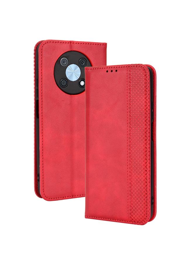 اس-توب جراب لهاتف Huawei nova Y90 مصنوع من الجلد بمشبك مغناطيسي بتصميم كلاسيكي - Image 2