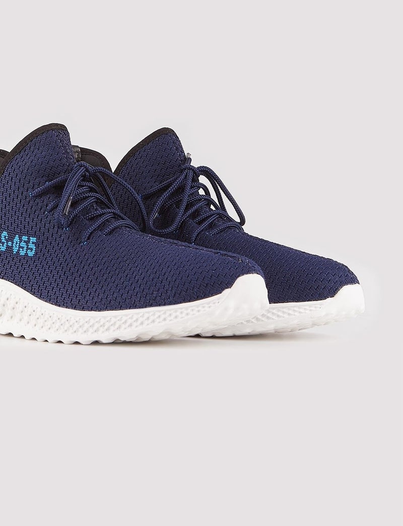 Cabani Special Design Lupercus Knitwear Men's Sneaker Shoes 329B1438 Navy Blue  - Image 4