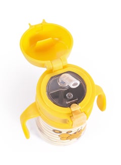 Milk & Moo Milk&Moo Staniless Steel Kids Water Bottle 360ML Bee Viz Viz  - Image 5