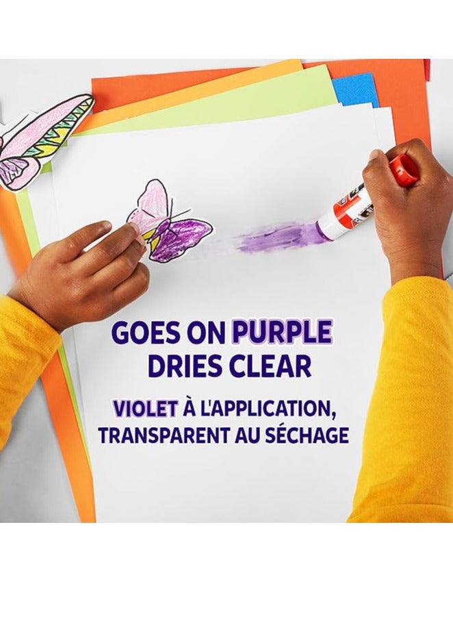 إلميرز عصا الصمغ المختفية من إلمر، 6 جرام - أرجواني، عبوة من 3 قطع - Image 4