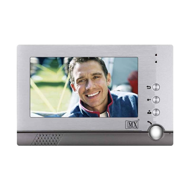 أجهزة الهاتف الفيديو MX لنظام الهاتف المنزلي 7 شاشة فيديو رقمية لمراقبة الشقق والمكاتب في الهواء الطلق