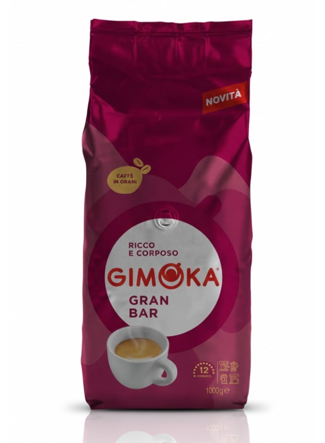 GIMOKA Gran Bar Coffee Beans 1kg - Image 1