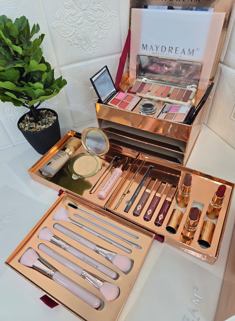 مي دريم طقم مكياج متكامل من مي دريم  ألوان متعددة لإطلالة مثالية في كل مناسبة - Image 1